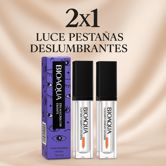2X1 Sérum de Pestañas BIOAQUA – Realza tu Mirada de Forma Natural